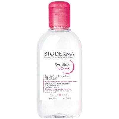Bioderma Sensibio H2O Ar Solución micelar desmaquillante antirojeces 250mL Bioderma Sensibio H2O Ar Solución micelar desmaquillante antirojeces 250mL