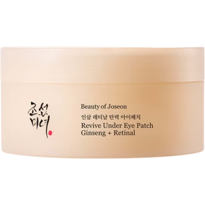 Beauty of Joseon Parche revitalizante para el contorno de los ojos con Ginseng a y retinal 60 un. Beauty of Joseon Parche revitalizante para el contorno de los ojos con Ginseng a y retinal 60 un.