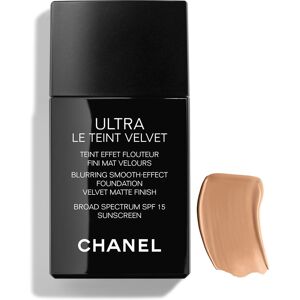 Chanel Ultra Le Teint Base de maquillaje aterciopelada de acabado mate SPF15 30mL 60 Beige