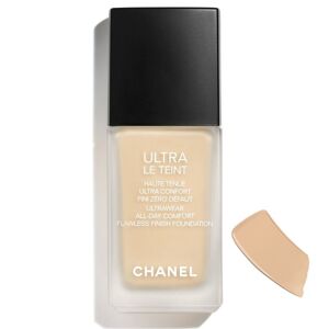 Chanel Base de maquillaje Ultra Le Teint Ultrawear Flawless Finish 30mL BD21 Golden Beige