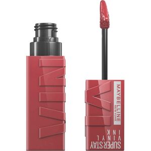 Maybelline Pintalabios Líquido de Larga Duración Super Stay Vinyl Ink 4,2mL 40 Witty