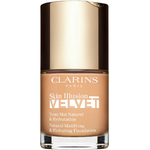 Clarins Skin Illusion Base de maquillaje líquida aterciopelada hidratante 30mL 107C