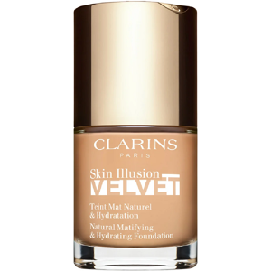 Clarins Skin Illusion Base de maquillaje líquida aterciopelada hidratante 30mL 108.3N