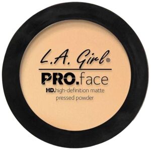 L.A. Girl Polvos compactos mate de larga duración PRO Face HD 7g Creamy Natural