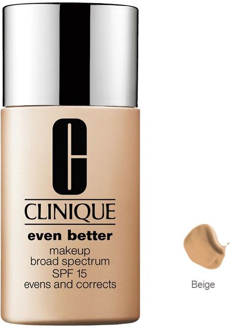 Clinique Base de maquillaje fluida Even Better Makeup SPF15 para pieles con tono desigual 30mL CN74 Beige SPF15