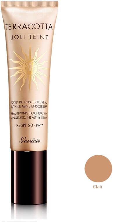 Guerlain Terracotta Joli Teint Base de maquillaje embellecedora Sun-Kissed Glow SPF20 30mL Clair