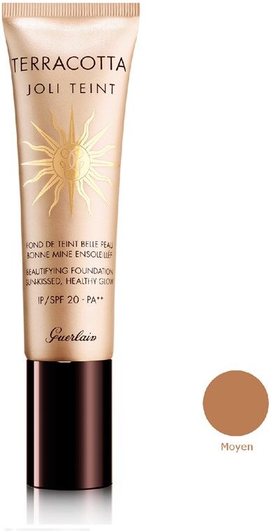 Guerlain Terracotta Joli Teint Base de maquillaje embellecedora Sun-Kissed Glow SPF20 30mL Moyen