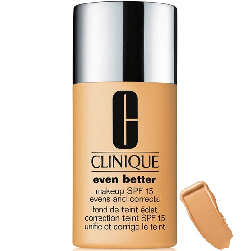Clinique Base de maquillaje fluida Even Better Makeup SPF15 para pieles con tono desigual 30mL Cn58 Honey SPF15