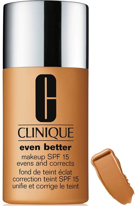 Clinique Base de maquillaje fluida Even Better Makeup SPF15 para pieles con tono desigual 30mL Wn92 Deep Neutral SPF15