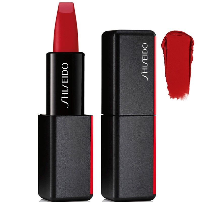 Shiseido Barra de Labios En Polvo Modernmatte 4g 516 Exotic Red