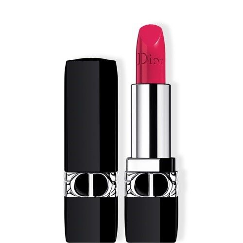 Christian Dior Rouge Dior Barra de labios rellenable 4 acabados Couture 3,5g Satin 766 Rose Harpers