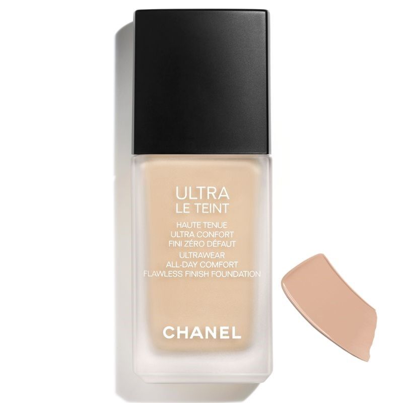 Chanel Base de maquillaje Ultra Le Teint Ultrawear Flawless Finish 30mL Br22 Rose Beige