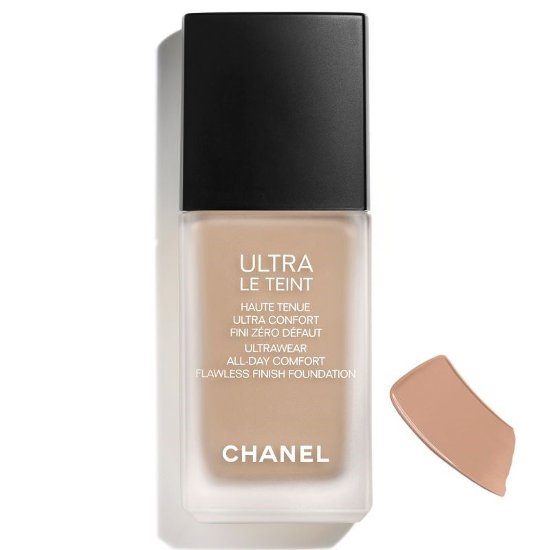 Chanel Base de maquillaje Ultra Le Teint Ultrawear Flawless Finish 30mL Br42 Rose Beige