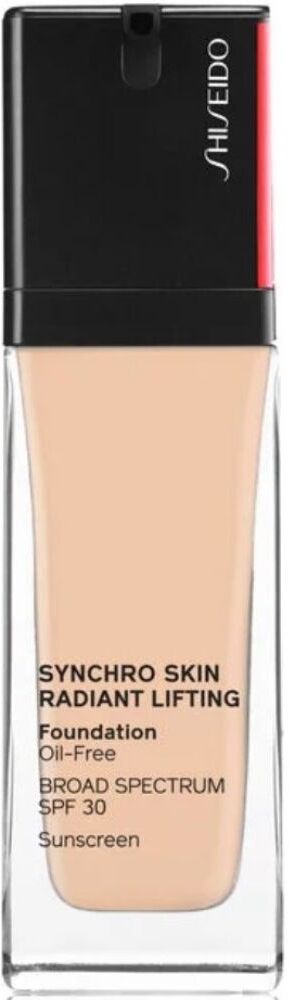 Shiseido Synchro Skin Base de maquillaje lifting radiante FPS 30 30mL 220 Linen SPF30