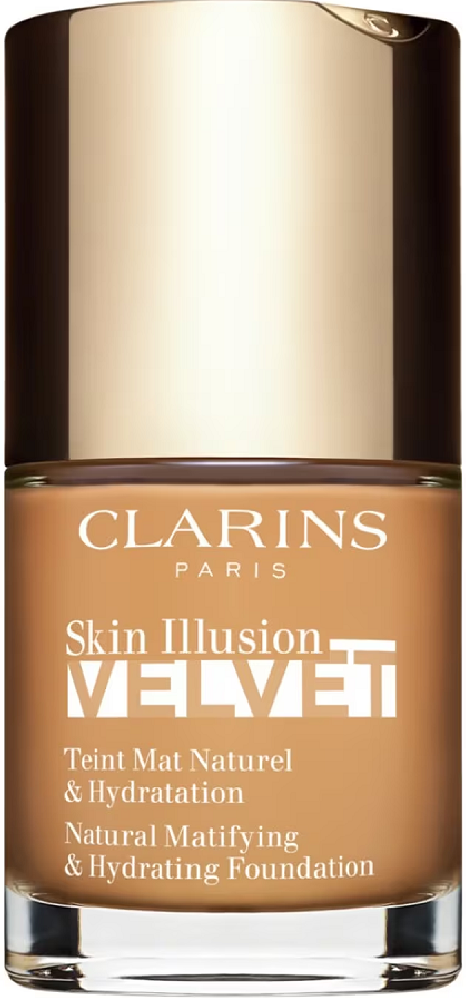 Clarins Skin Illusion Base de maquillaje líquida aterciopelada hidratante 30mL 114N