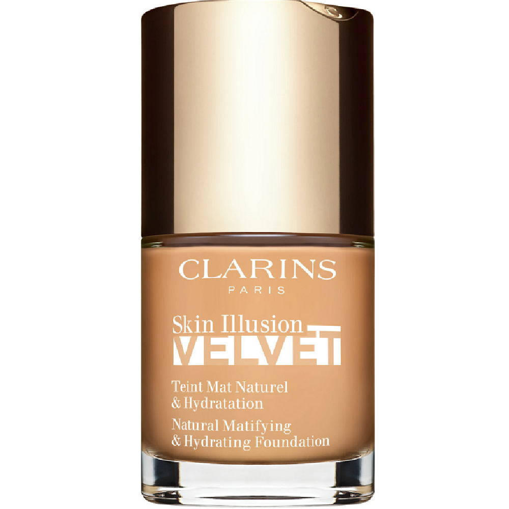Clarins Skin Illusion Base de maquillaje líquida aterciopelada hidratante 30mL 110.5W