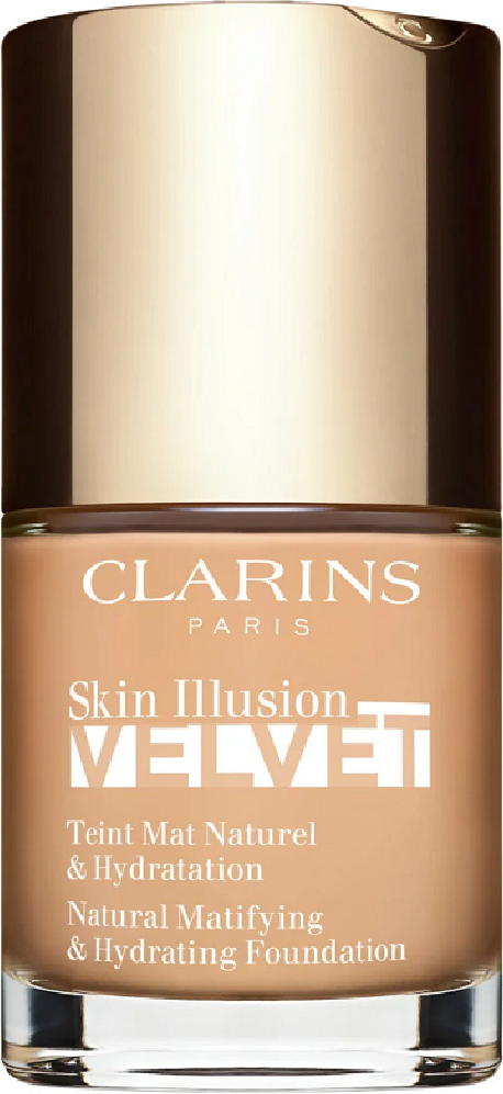 Clarins Skin Illusion Base de maquillaje líquida aterciopelada hidratante 30mL 108.3N