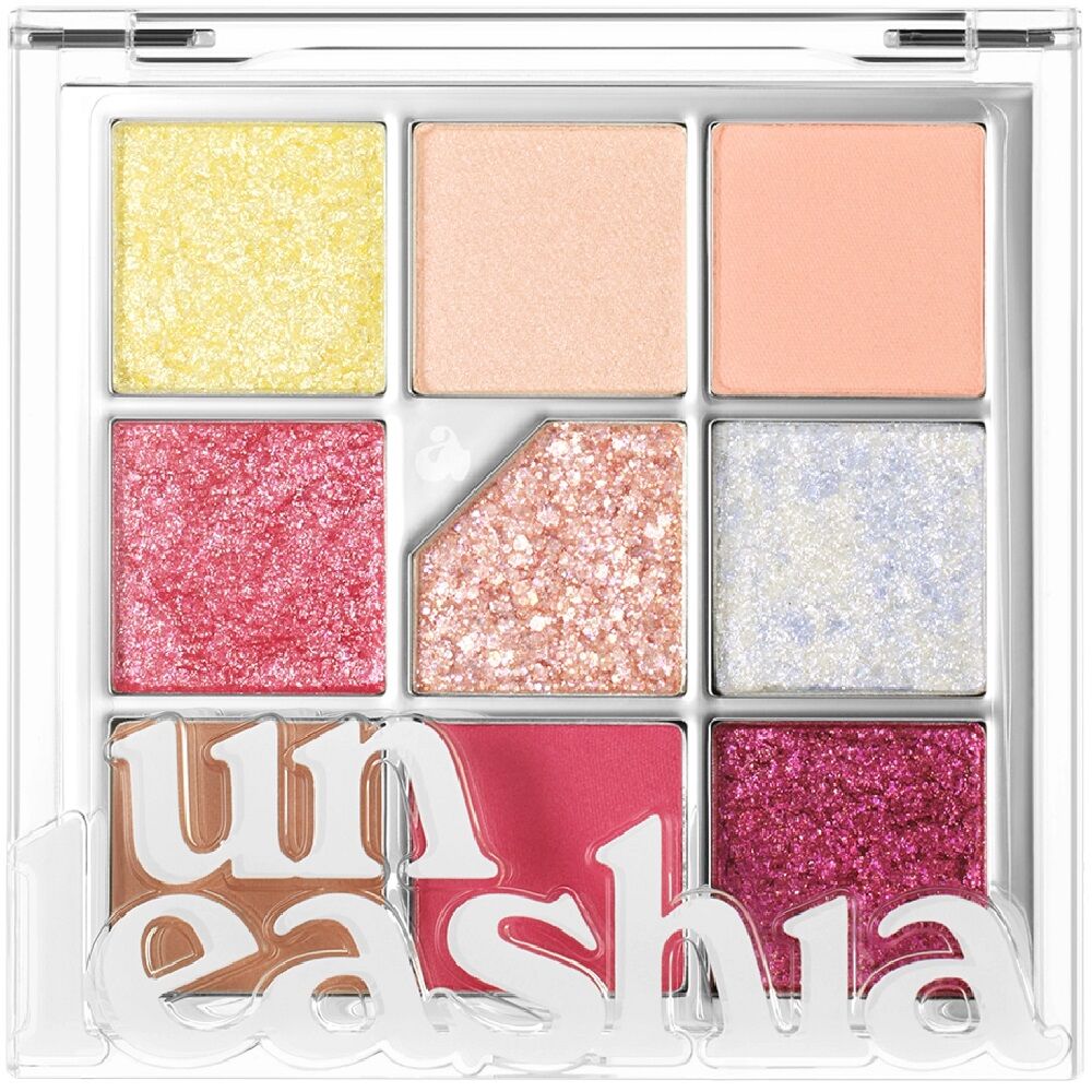 Unleashia Paleta de ojos Glitterpedia - Sombras de ojos 6,6g 7 All of Peach Ade