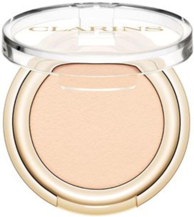 Clarins Sombra de ojos en polvo cremosa Ombre Skin 1,5g 01 Matte Ivory