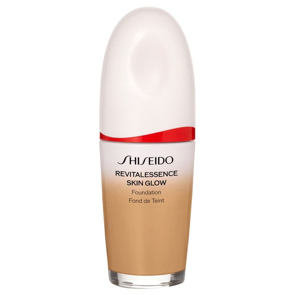 Shiseido Base de maquillaje Revital Essence Skin Glow 30mL 350 Maple SPF30