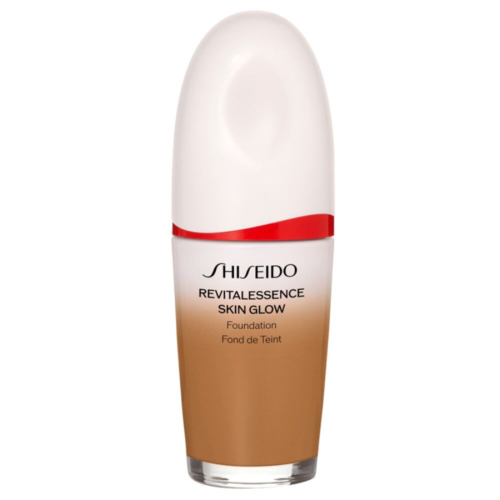 Shiseido Base de maquillaje Revital Essence Skin Glow 30mL 420 Bronze SPF30
