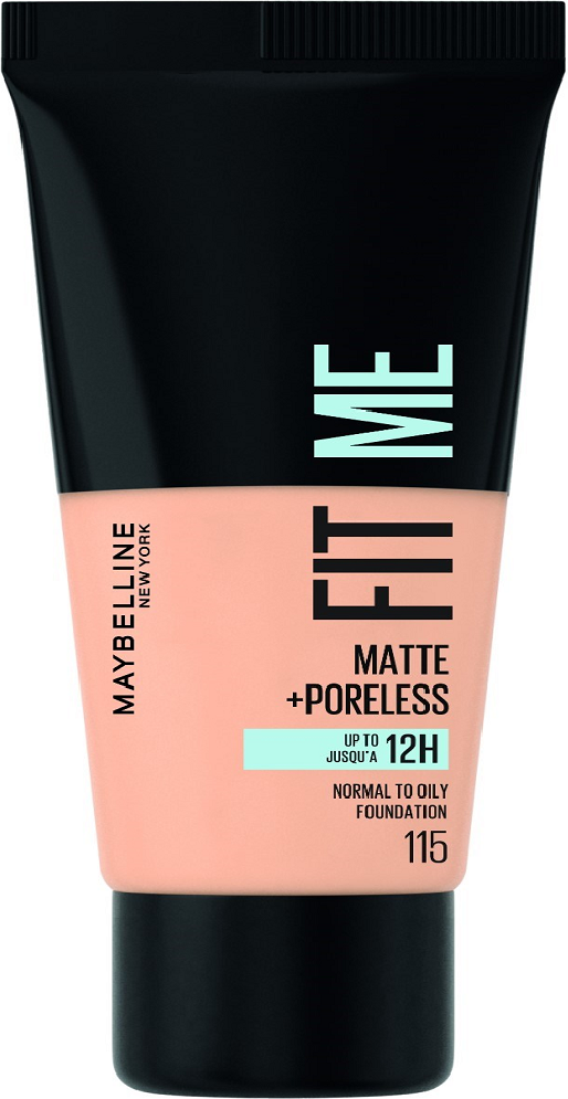 Maybelline Base de Maquillaje Fit Me Matte + Poreless 30mL 115 Ivory