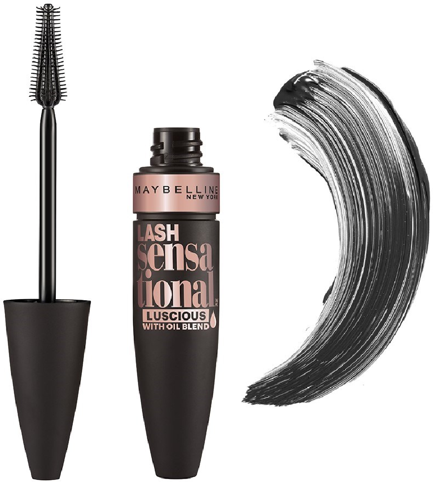 Maybelline Máscara de pestañas Lash Sensational Luscious 9,5mL Luscious Black