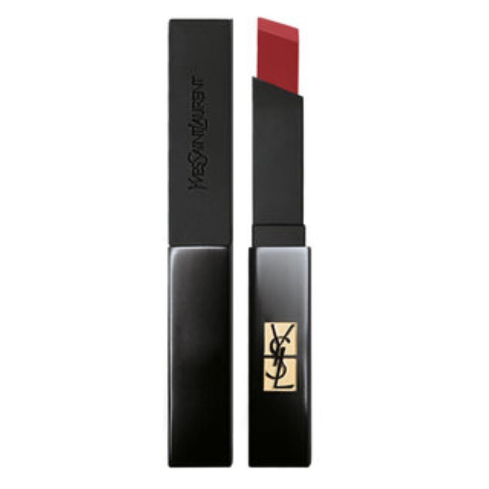 Yves Saint Laurent Rouge Pur Couture Barra de labios demi-mate intensamente pigmentada The Slim Velvet Radical 2g 302 Brown no Way Back