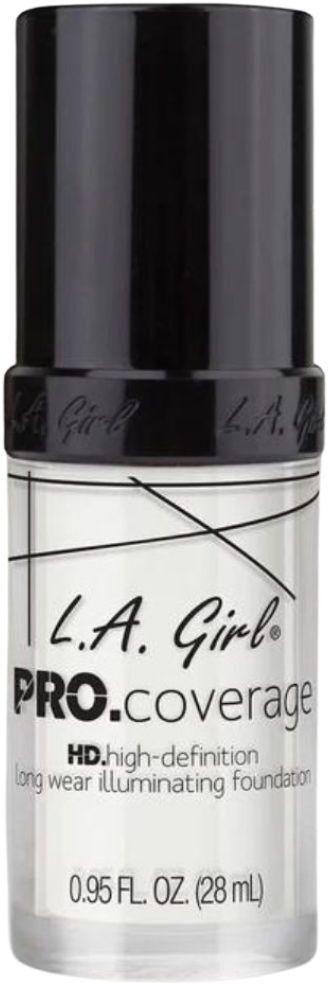 L.A. Girl Base de maquillaje iluminadora PRO Coverage HD Long Wear 28mL White-Lightener