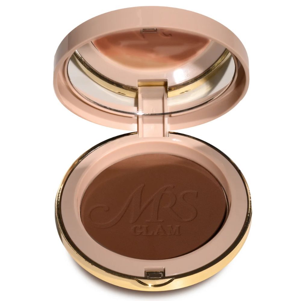 Bperfect Base de maquillaje en polvo Mrs Glam Glorious Skin - Glam para todos los tonos de piel 70g 08 Golden Deep