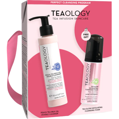 Teaology Aceite de leche de té de melocotón Desmaquillante doble Teaology Aceite de leche de té de melocotón Desmaquillante doble