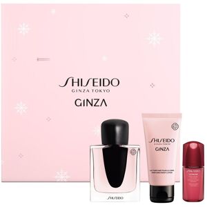 Shiseido Agua de perfume en spray GinzaGinza EDP 50mL Loción corporal 50mL Ultimune 10mL 1 un.