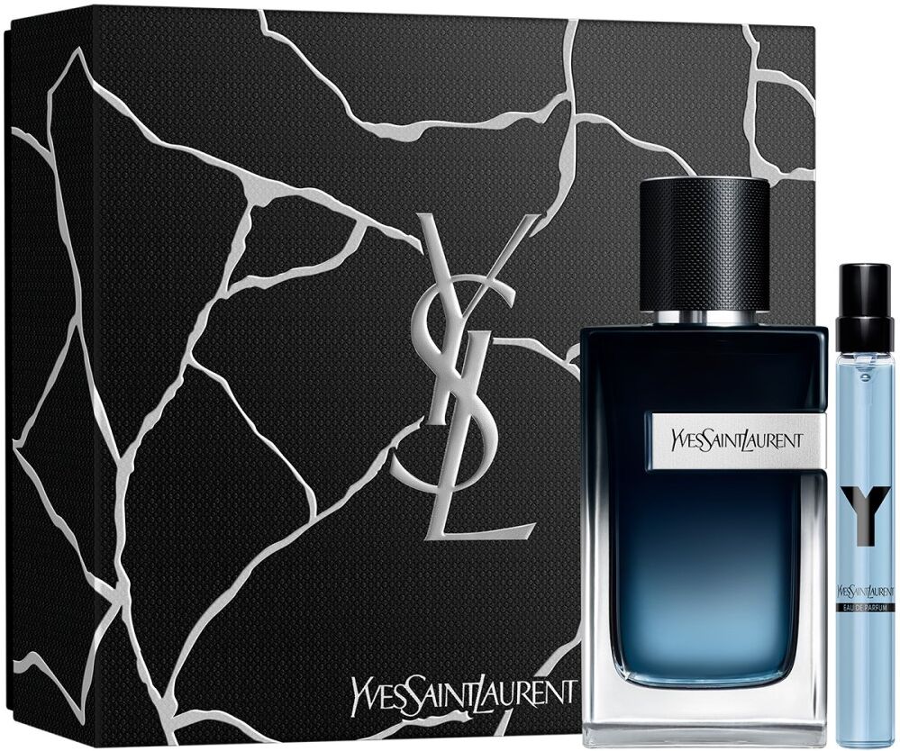 Yves Saint Laurent Y Eau de Parfum for MenY Eau de Parfum 100mL Eau de Parfum 10mL 1&nbsp;un.