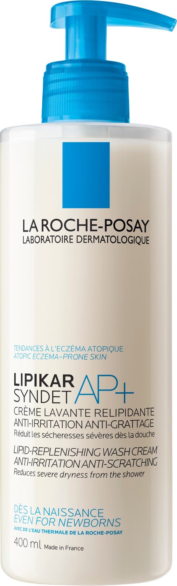 La Roche-Posay Lipikar Syndet Ap Crema Limpiadora Corporal Piel Seca 400mL