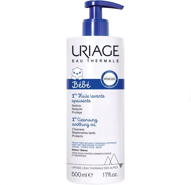 Uriage Baby 1ère Aceite limpiador calmante 500mL