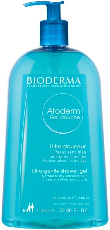 Bioderma Gel de ducha suave Atoderm para pieles secas y sensibles 1&nbsp;un.