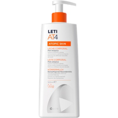 Leti at4 Gel de ducha para pieles atópicas 500mL Leti at4 Gel de ducha para pieles atópicas 500mL