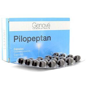 Genové Pilopeptan Complemento alimenticio para cabello y uñas 60 caps.
