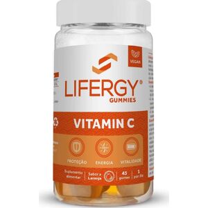 Lifergy Gummies Vitamina C - Energía y cansancio 45 gominolas Orange