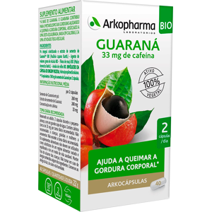 Arkopharma Arkocápsulas Guaraná Bio Complemento alimenticio 40 caps.