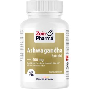 ZeinPharma Extracto de ashwagandha 500 mg 60 caps.