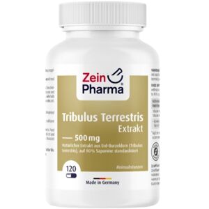 ZeinPharma Extracto de tribulus terrestris 500 mg 120 caps.