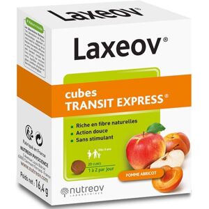 Nutreov Laxeov Cubos Complemento alimenticio 20 un. Maçã-Alperce