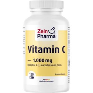 ZeinPharma Suplemento alimenticio de vitamina C Piel sana 120 caps.