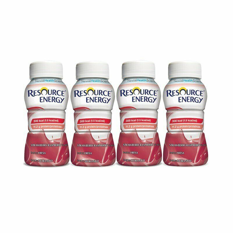 Resource Complemento alimenticio hipercalórico energético 4x200mL Strawberry