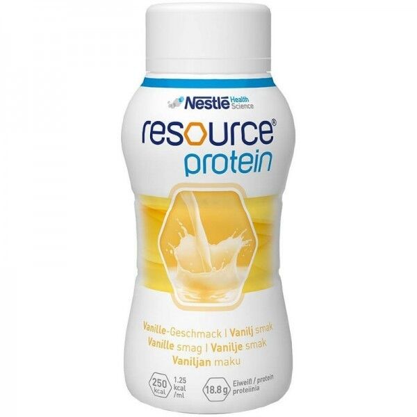 Resource Suplemento Alimenticio Proteínico 4x200mL Vanilla