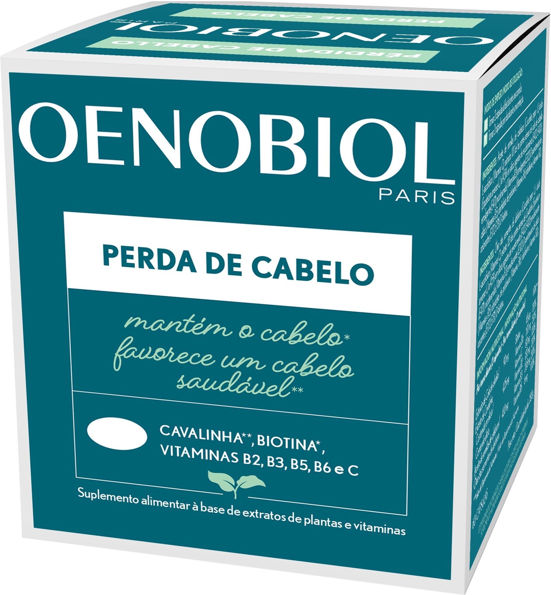 Oenobiol Suplemento alimenticio contra la caída del cabello 60&nbsp;caps.