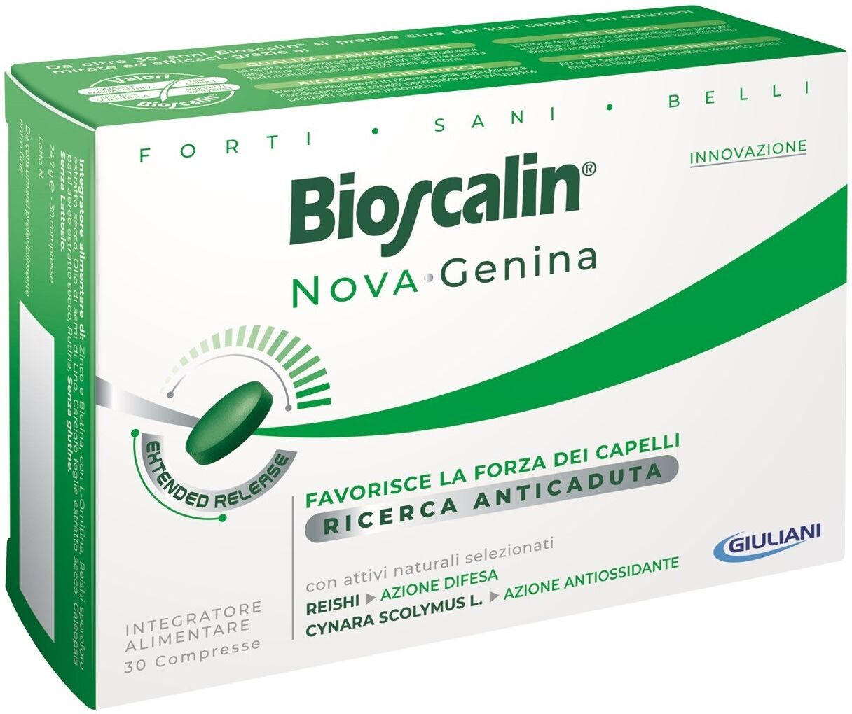 Bioscalin Tabletas Nova Genina 30&nbsp;pastillas