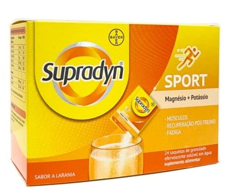 Supradyn Magnesio y potasio deportivos 24&nbsp;un.