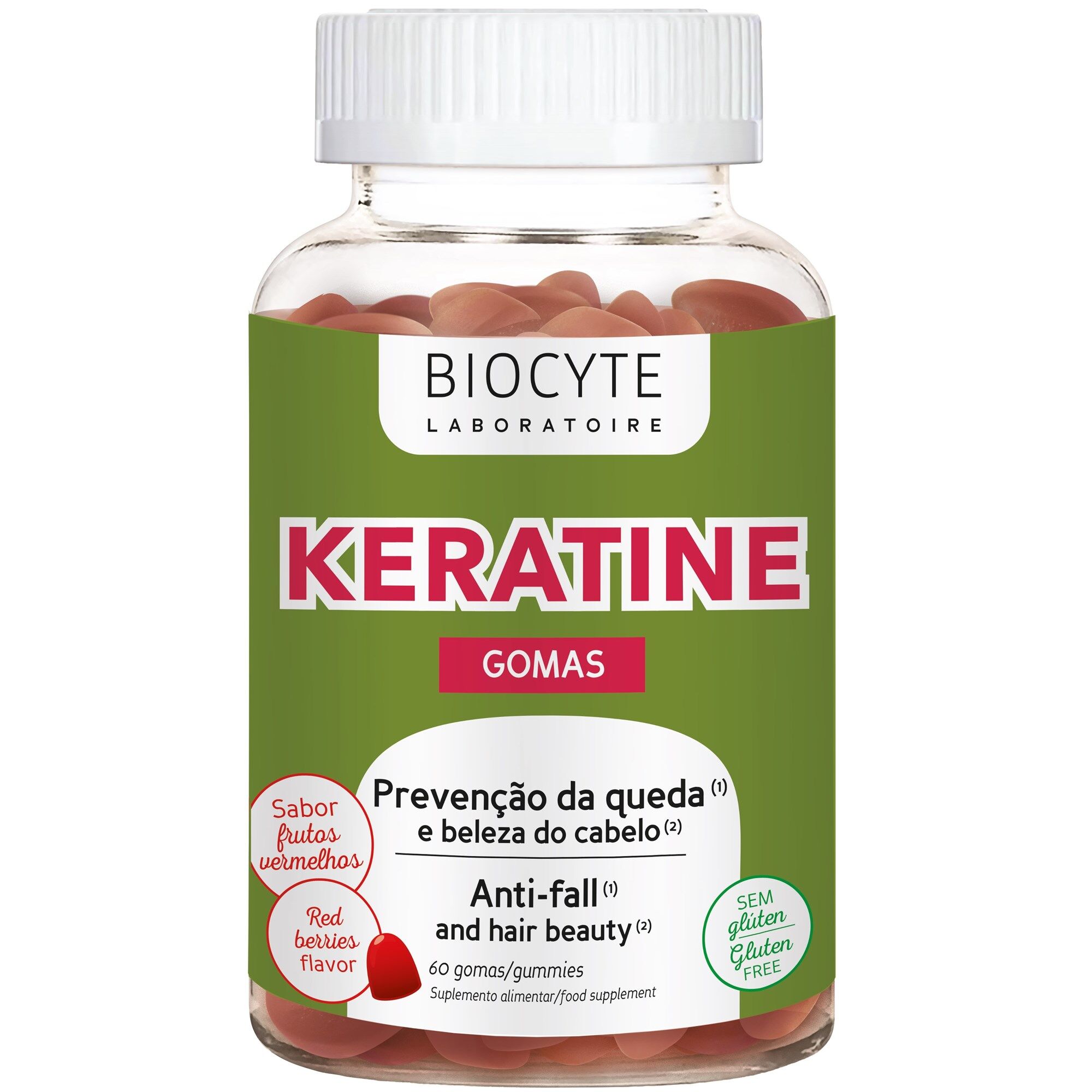 Biocyte Keratina Gummies 60&nbsp;un.
